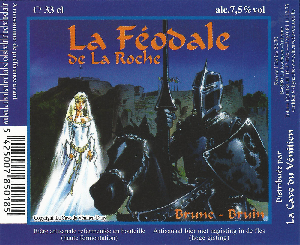 PHOTO: Bouteille La Féodale Brune 33cl